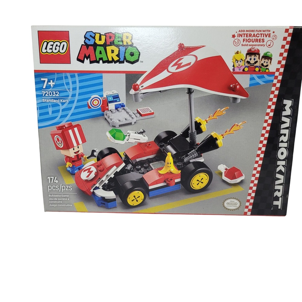 LEGO Super Mario Kart 72032 Standard Kart Replacement Box Only